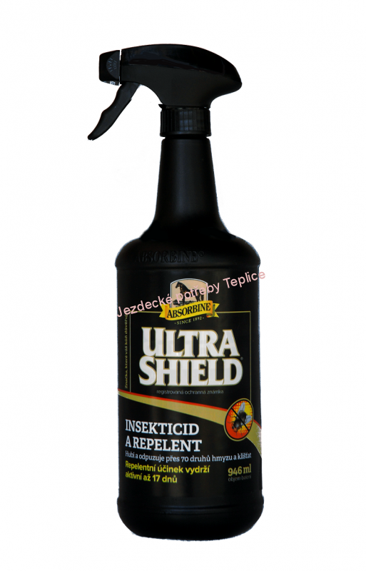 Absorbine UltraShield  Insecticid & Repelent, rozprašovač 946ml